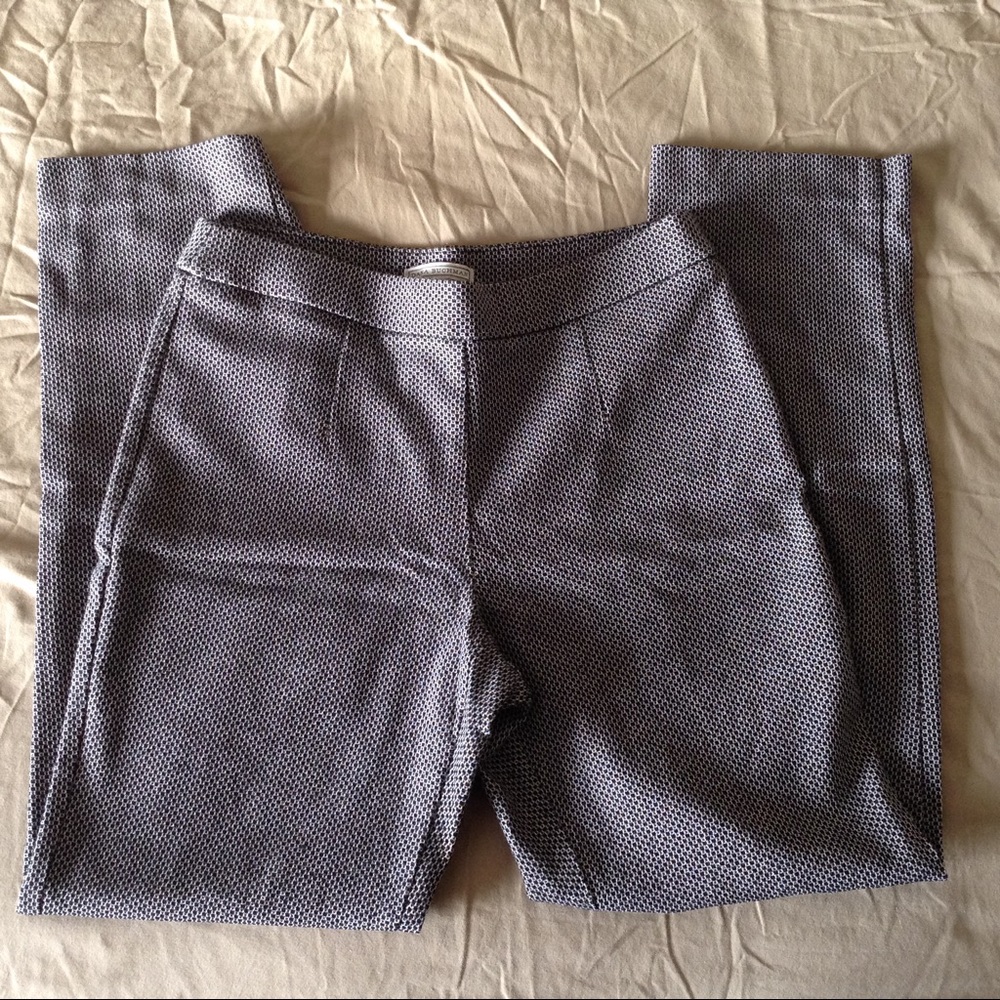 Dana Buchman Pattern Dress Pant Trousers